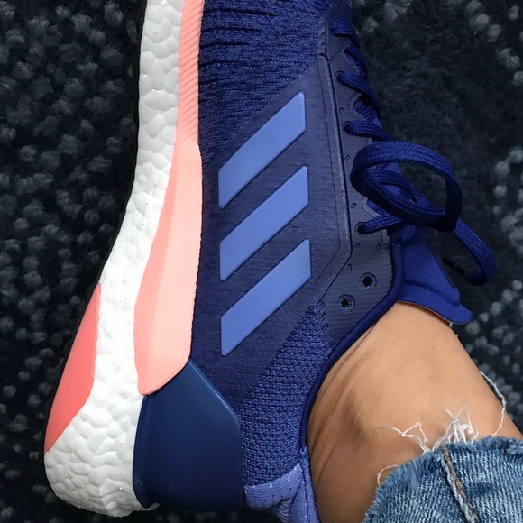 π ADIDAS SOLAR GLIDE ROYAL BLUE SNEAKERS! - Picture 8 of 8